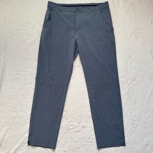 Oakley Trouser Pants‎ Men 38x32 Gray Regular Fit Performance Golf Lightweight